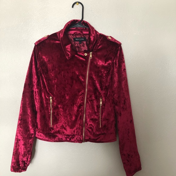 Newlook (L) velvet jacket. - Picture 3 of 3